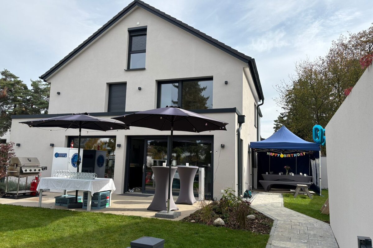 Firmenevent mit Catering und Getränken von Sedlmeir und Rimbeck