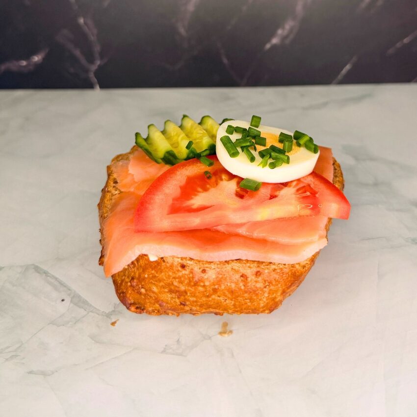 Premium-Canapé mit Lachs